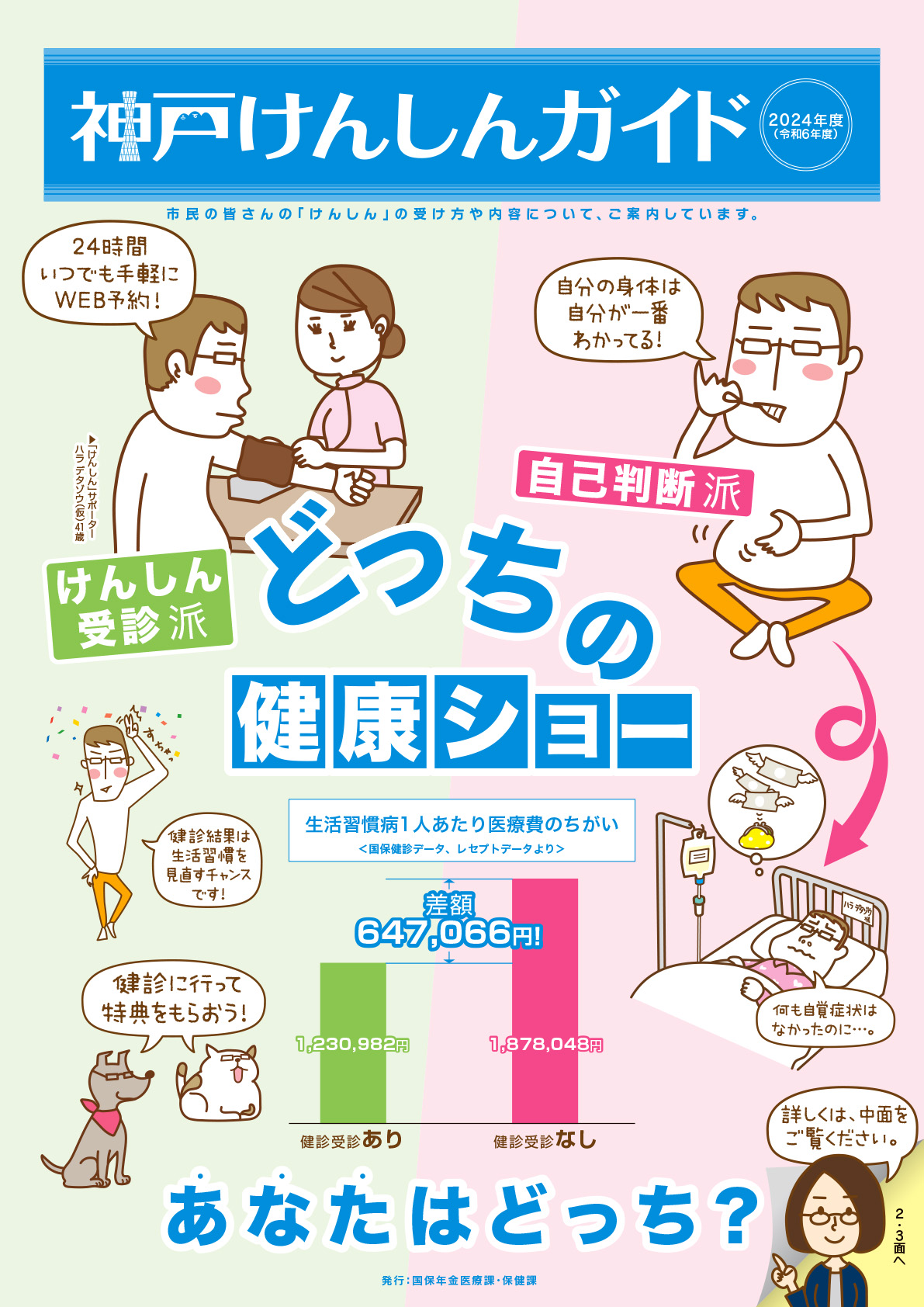 神戸けんしんガイドの表紙
